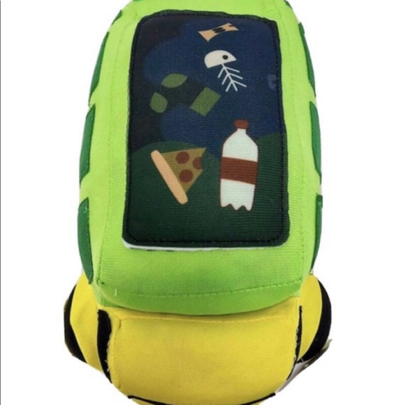 Set of 3 School Bus, Cement Truck & Garbage Truck Soft Plush Toy 10” - Picture 8 of 9